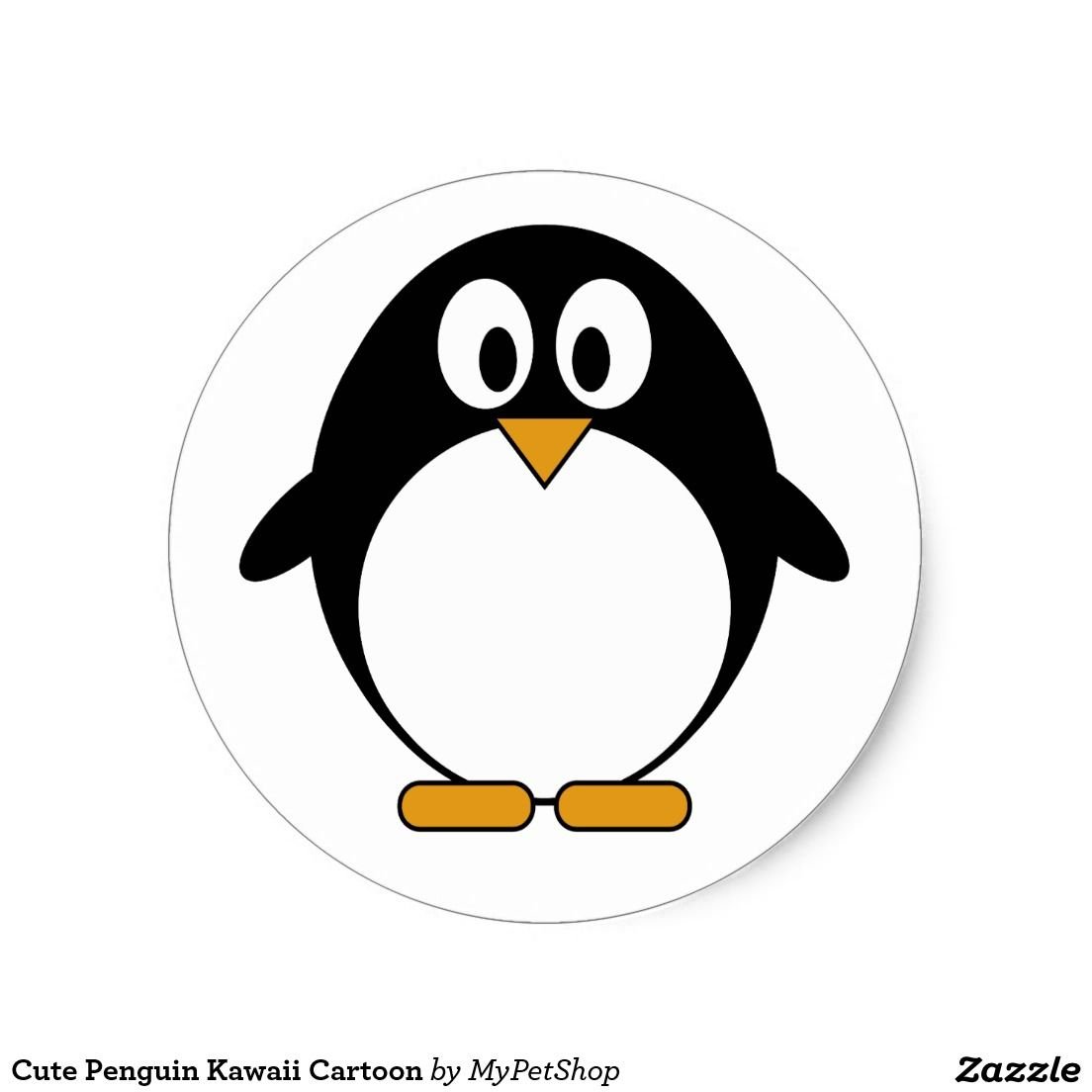 Смешные круглые пингвины