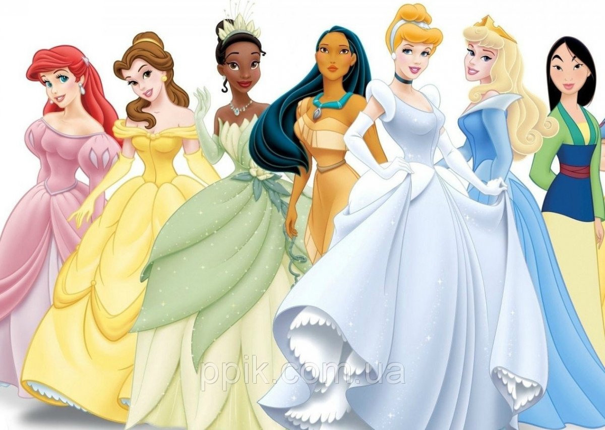 Все принцессы на одной картинке