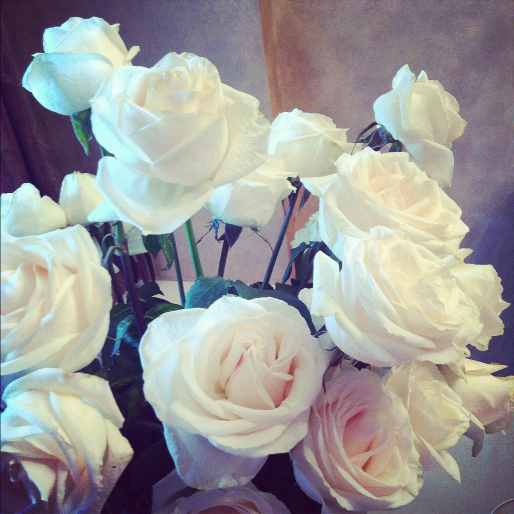 Букет нежных роз