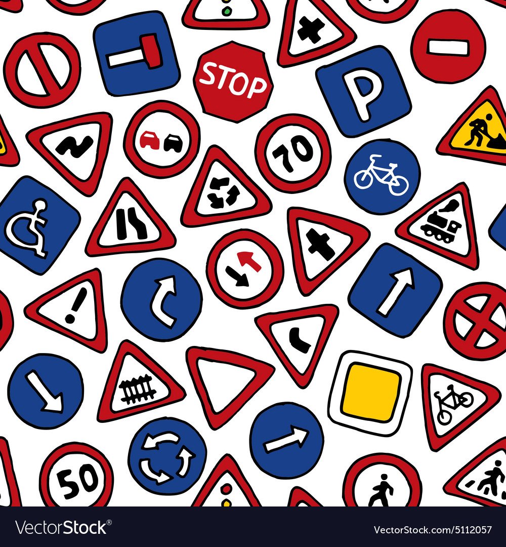 Фон для дорожных знаков