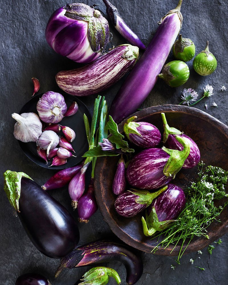 Фиолетовые овощи