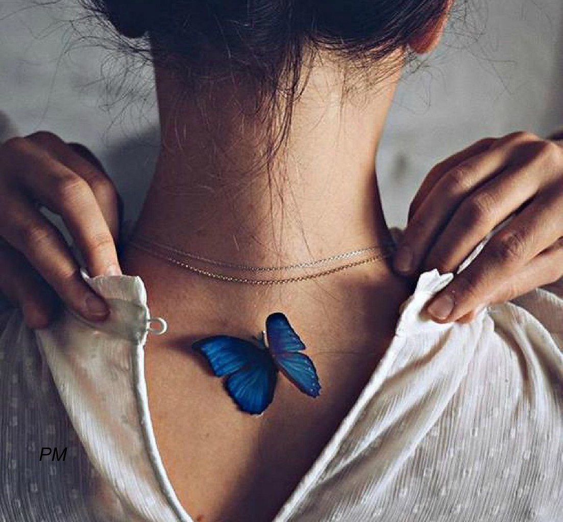 Девушка мотылек