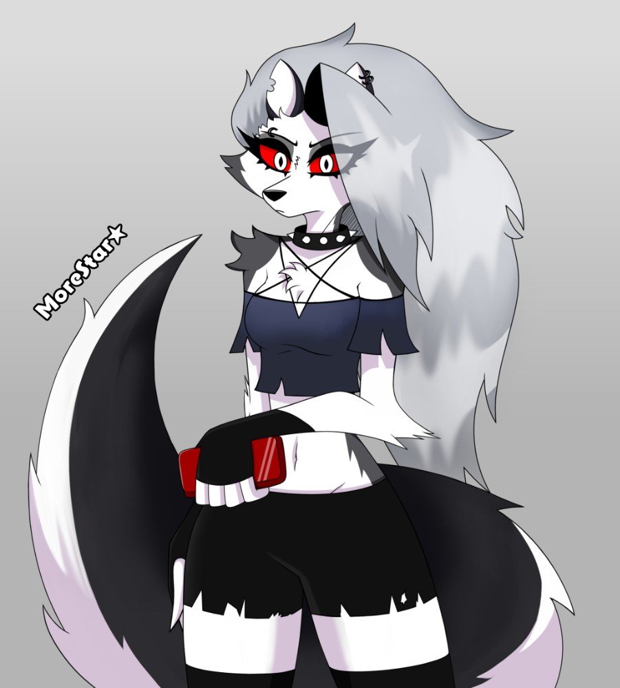 Helluva Boss Луна арт