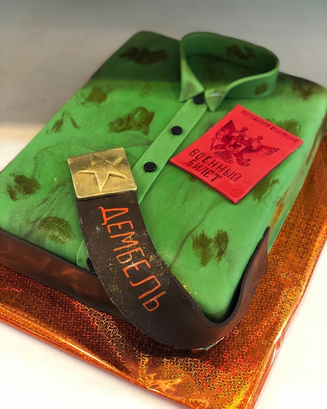 Торт на дембель ВМФ