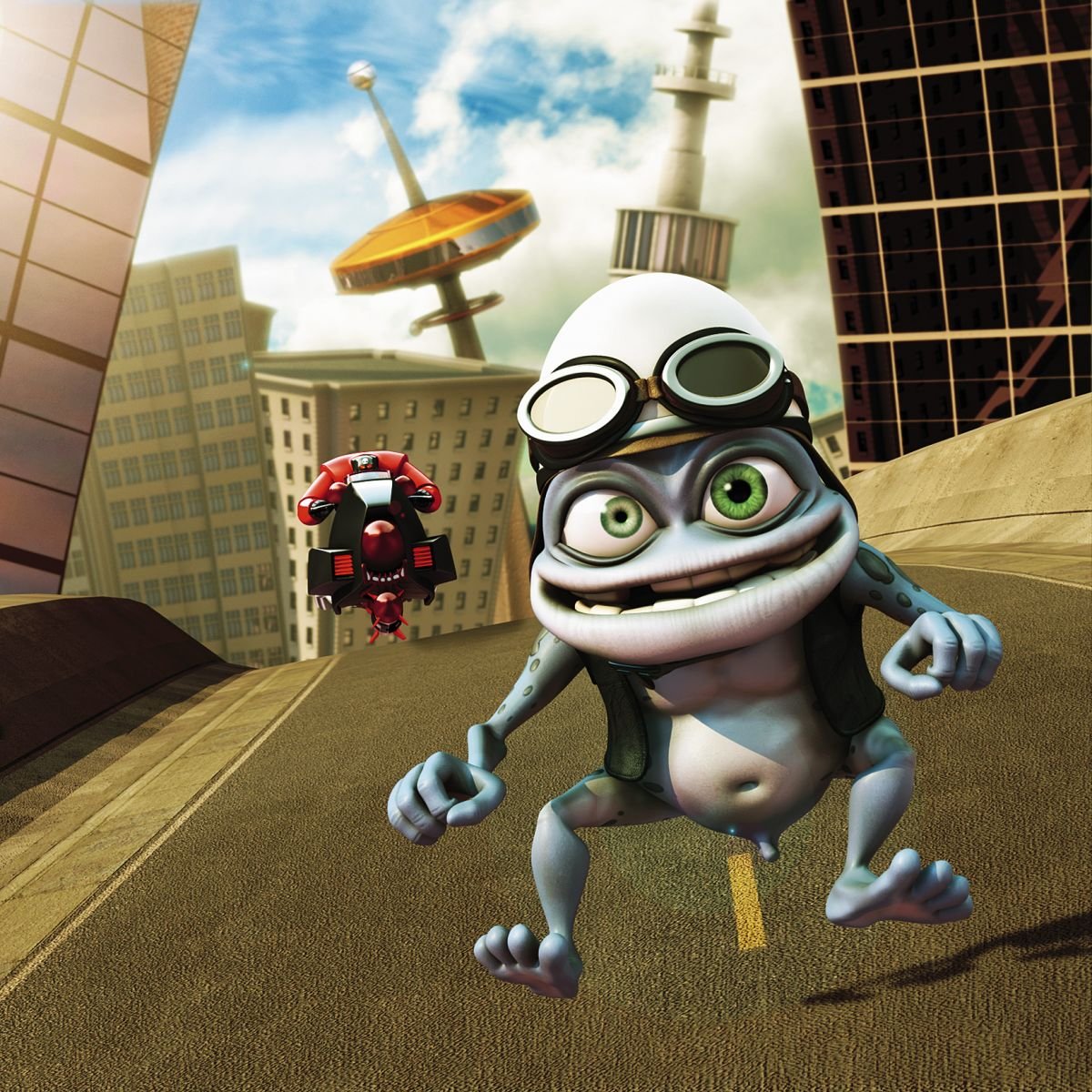 Crazy Frog едет