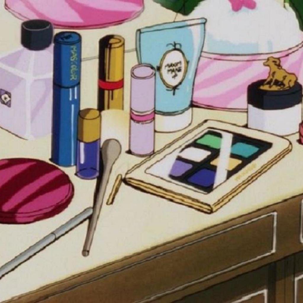 Эстетика косметики в аниме