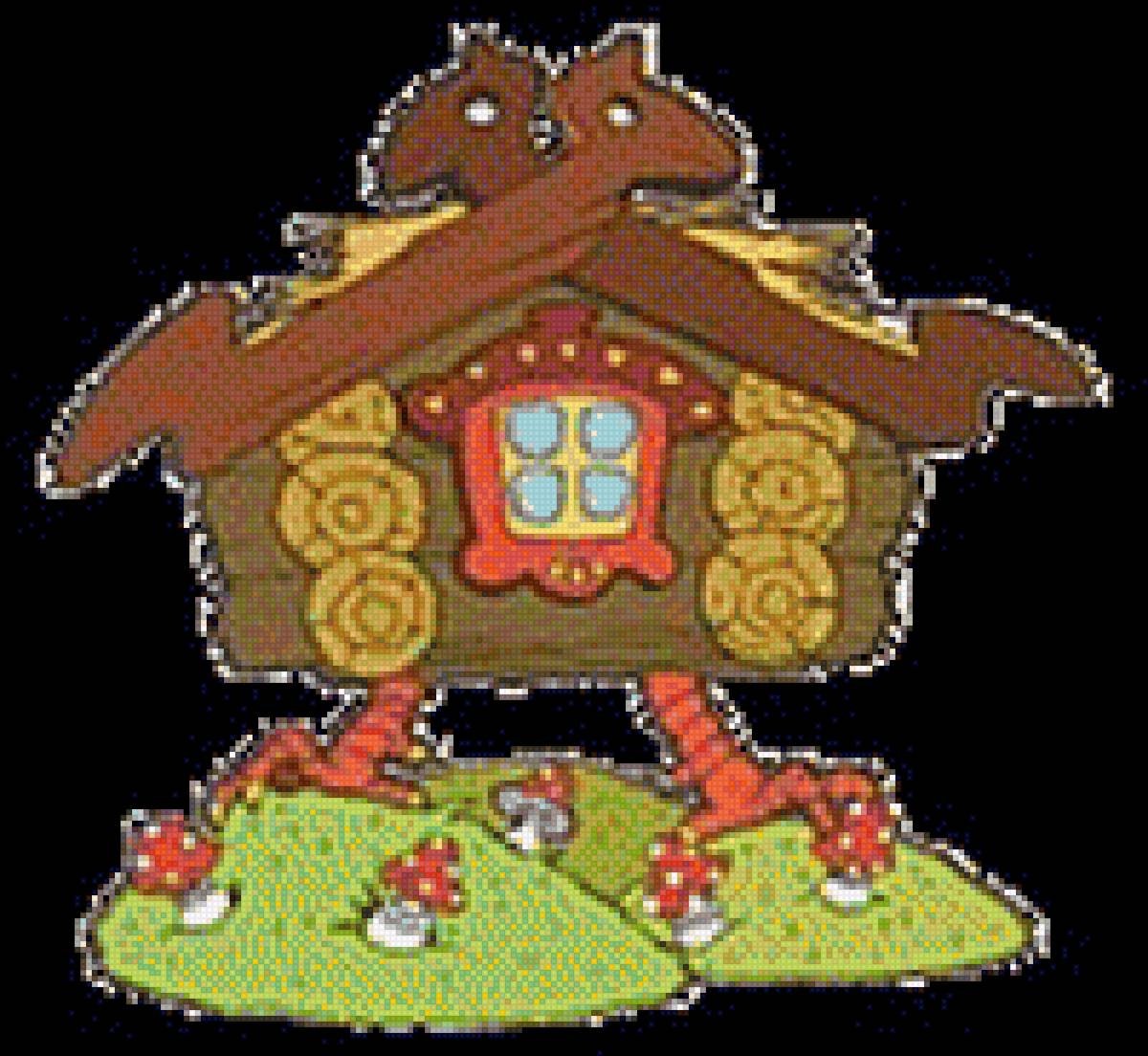 Домики сказочных героев