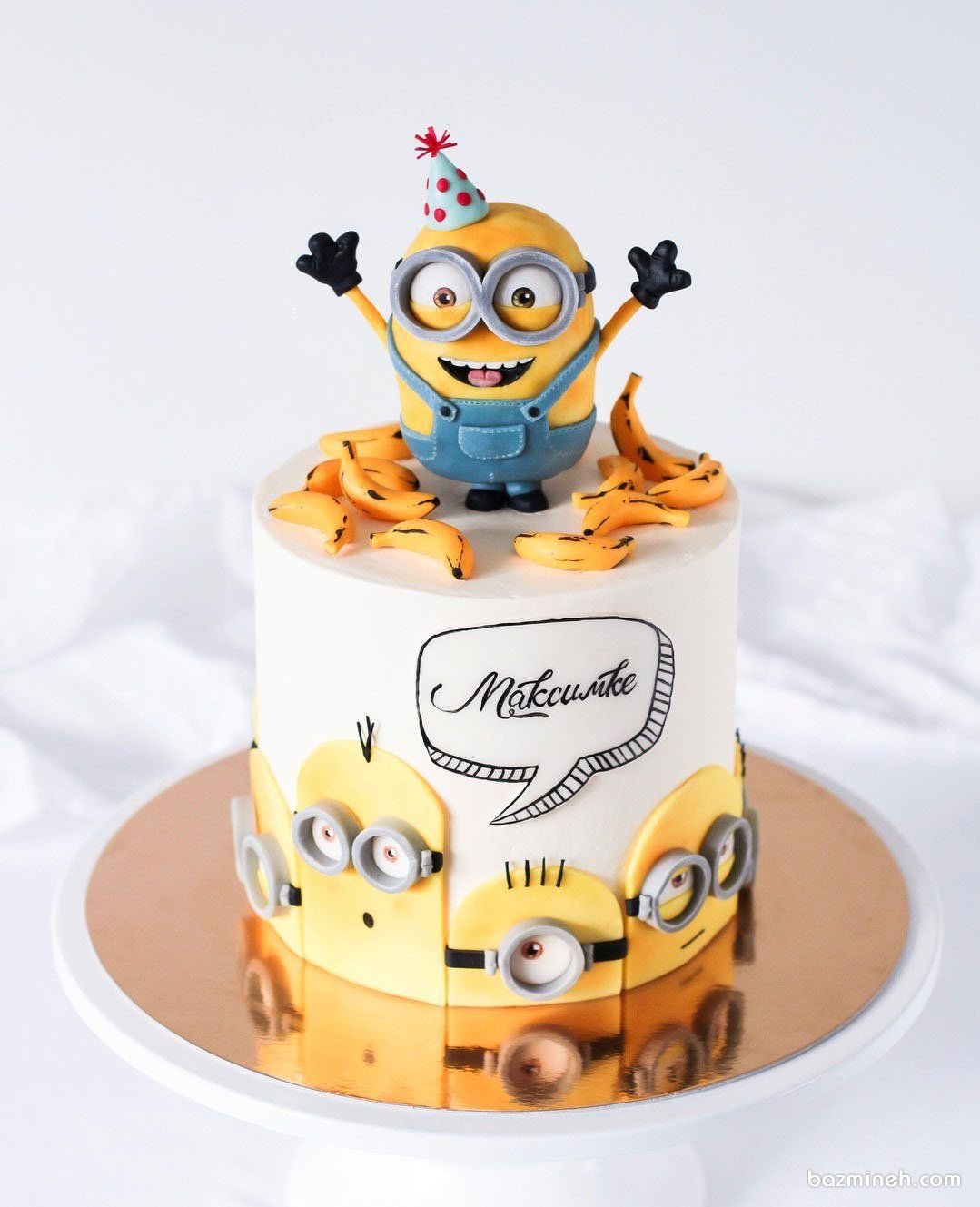 Торт с миньонами