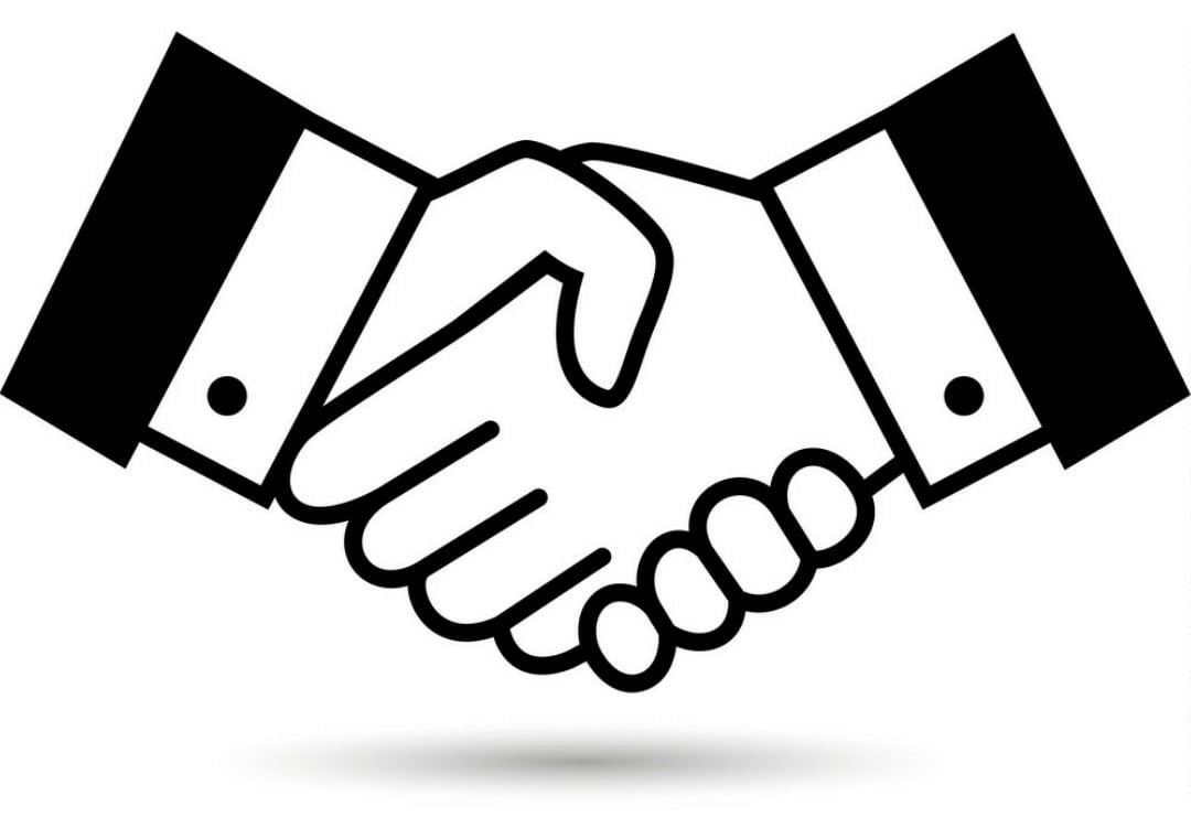 Жмут руки 3д иллюстрация