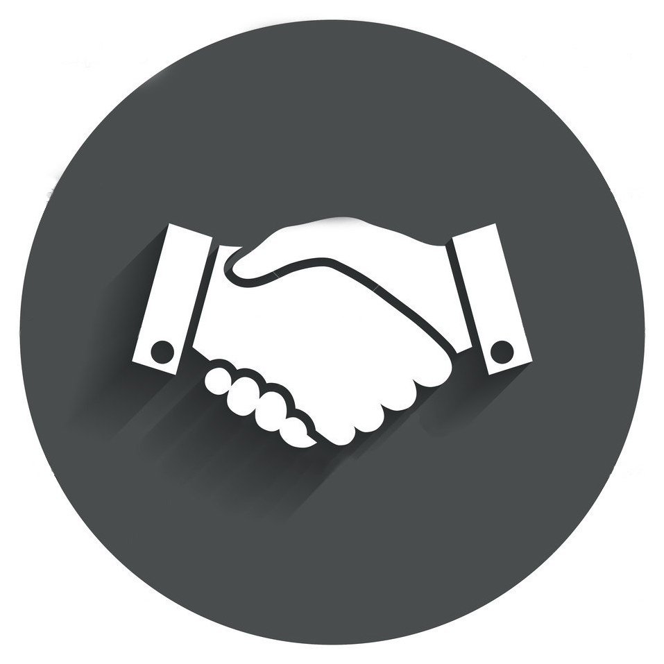 Бизнес сотрудничество логотип