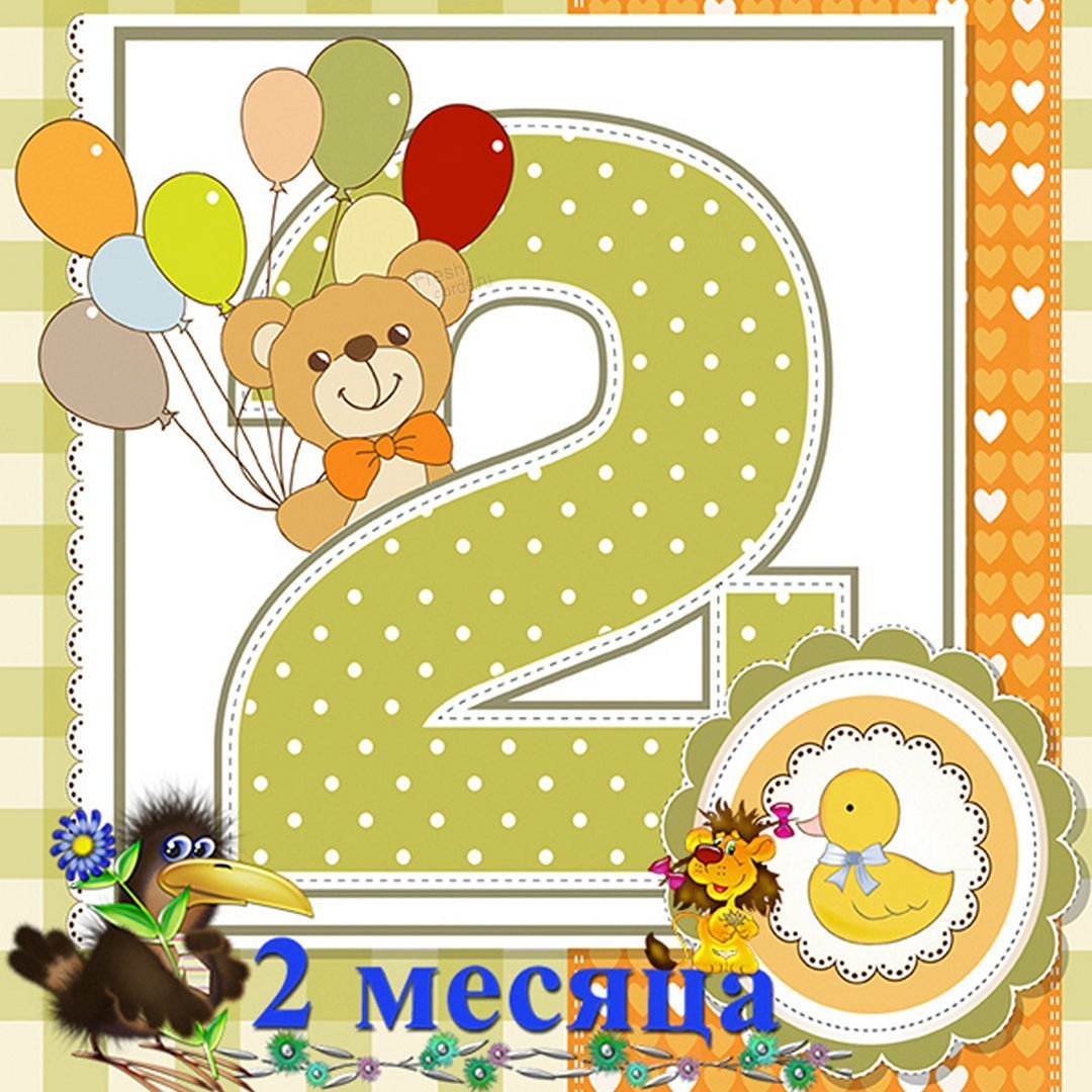 2 Месяца поздравления