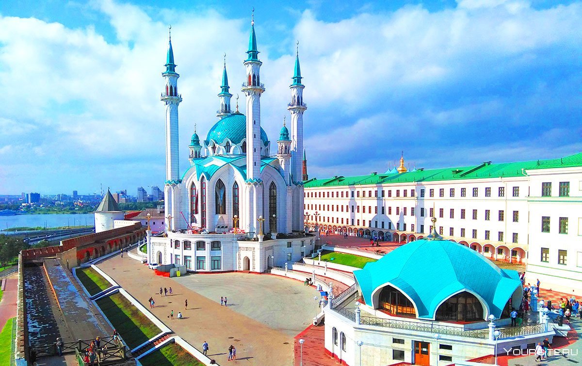 Казань кул Шариф и Благовещенский собор