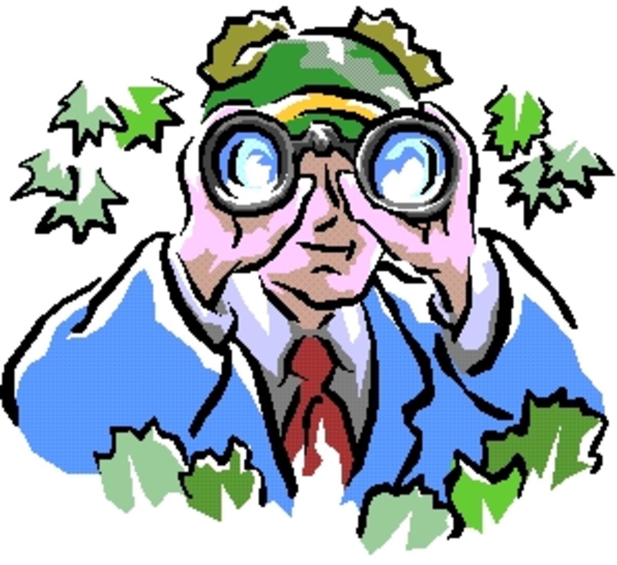 Бинокль "разведчик"