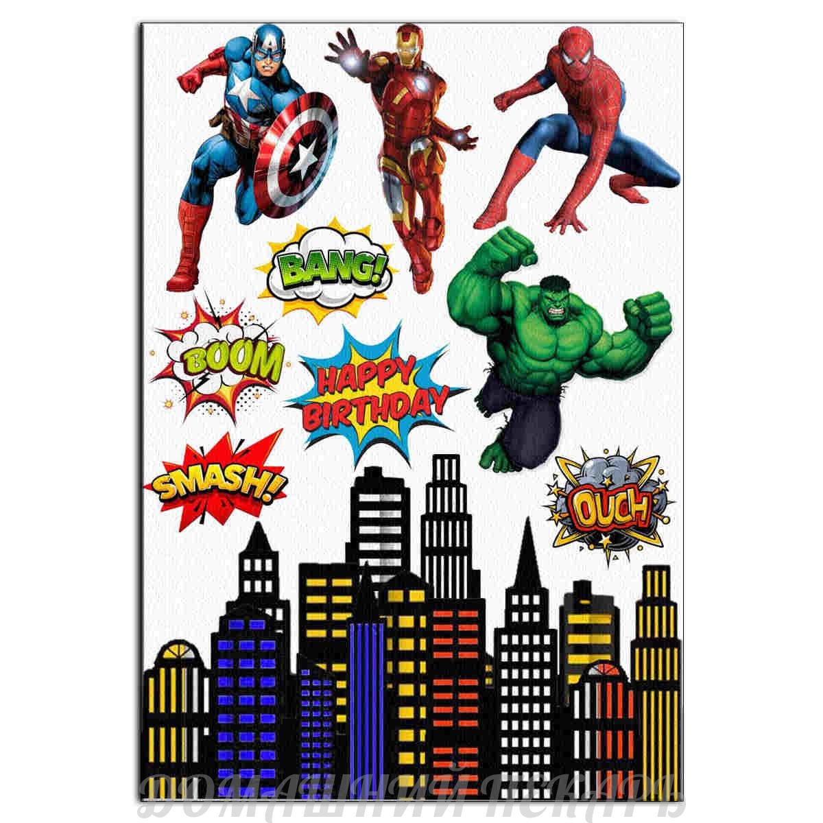 Герои Марвел Мстители