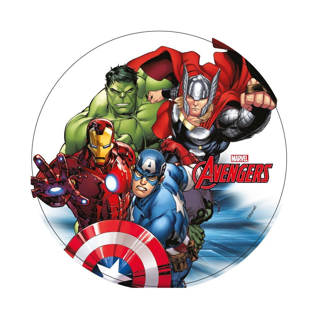 Печать героев Marvel