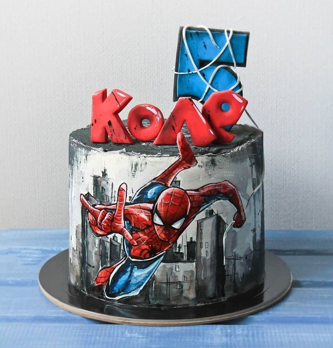 Торт Марвел Мстители для мальчиков