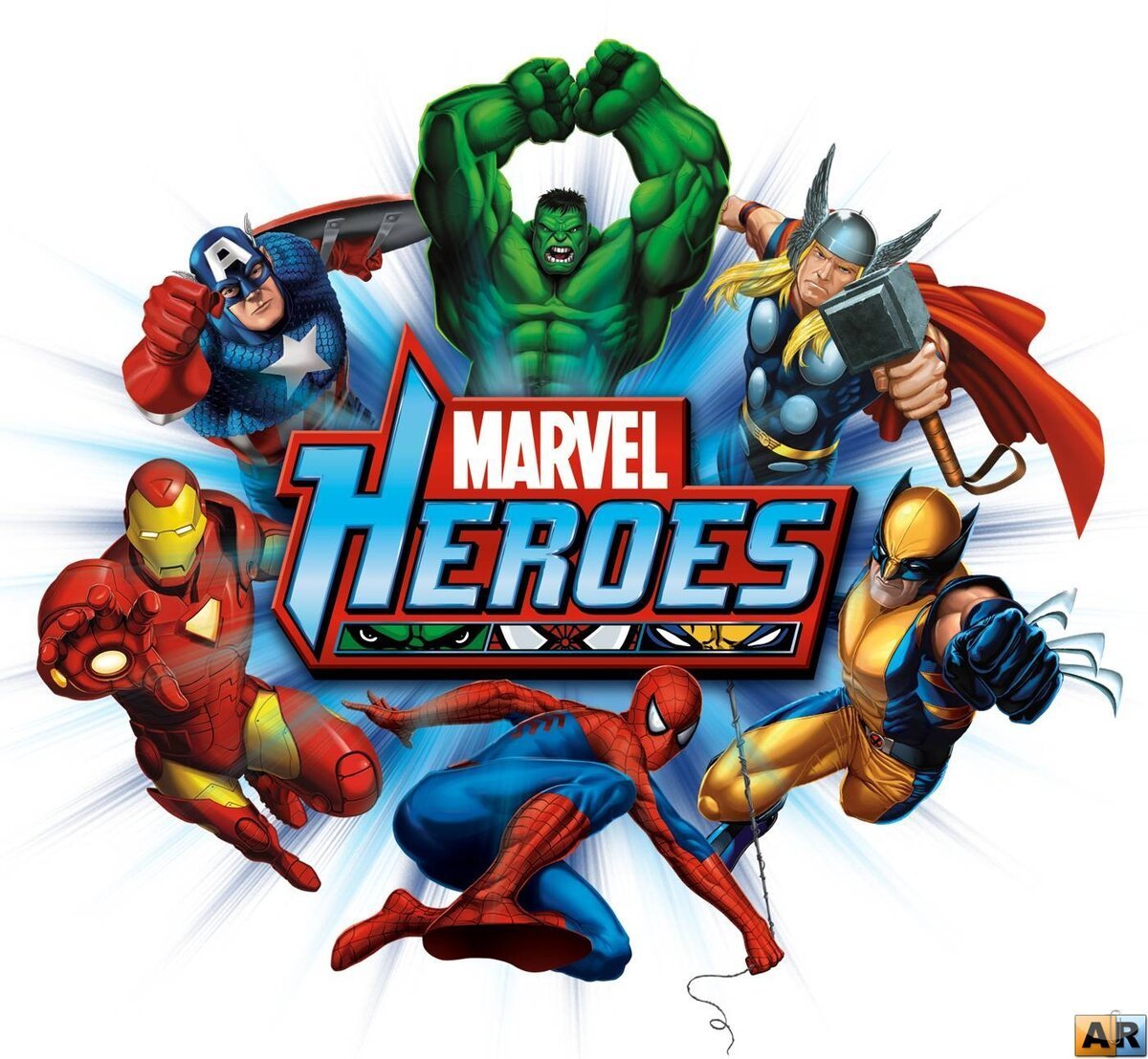 Капкейки с героями Марвел