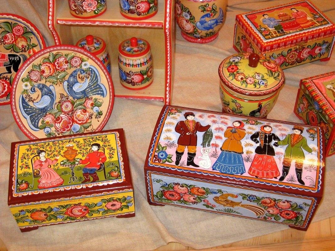 Нижегородские промыслы Городецкая роспись