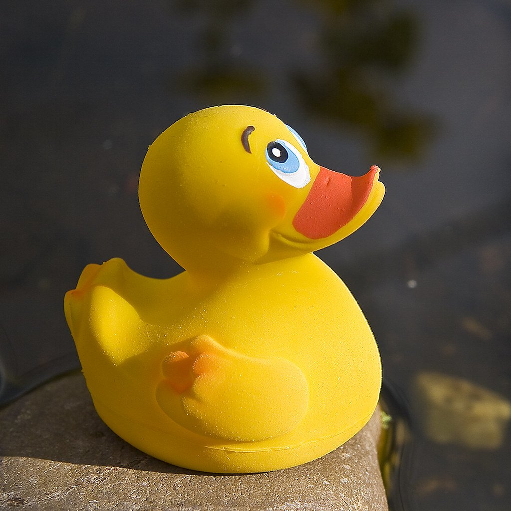 Уточки маленькие жёлтые