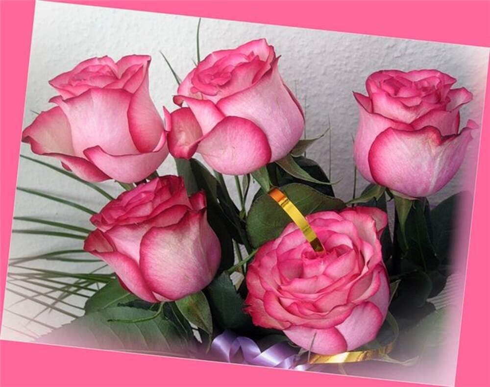 Любочке цветы