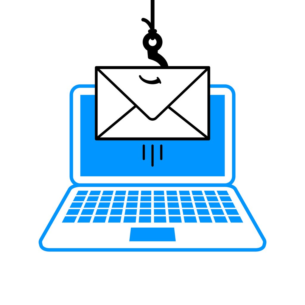 Фишинг иллюстрация