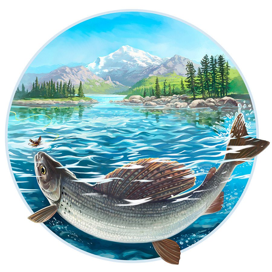 Рыба фотопечать