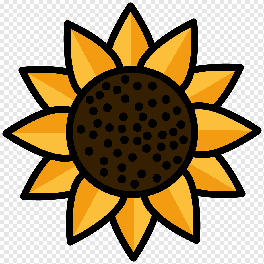 Подсолнух стикер