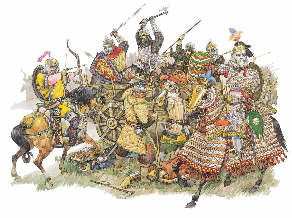 Киевская Русь художник Дзысь