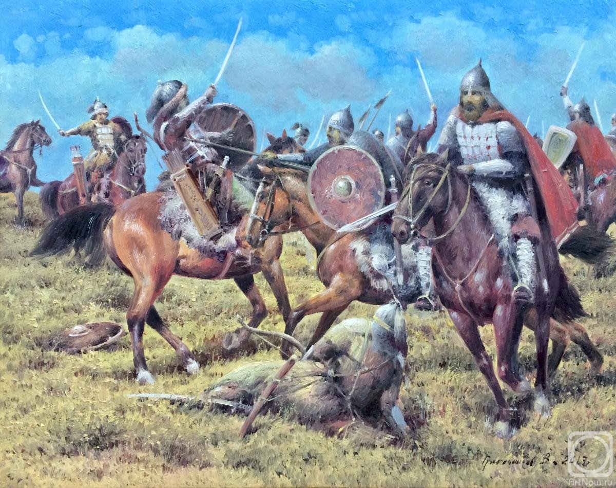 Миниатюры Радзивиловской летописи Невский