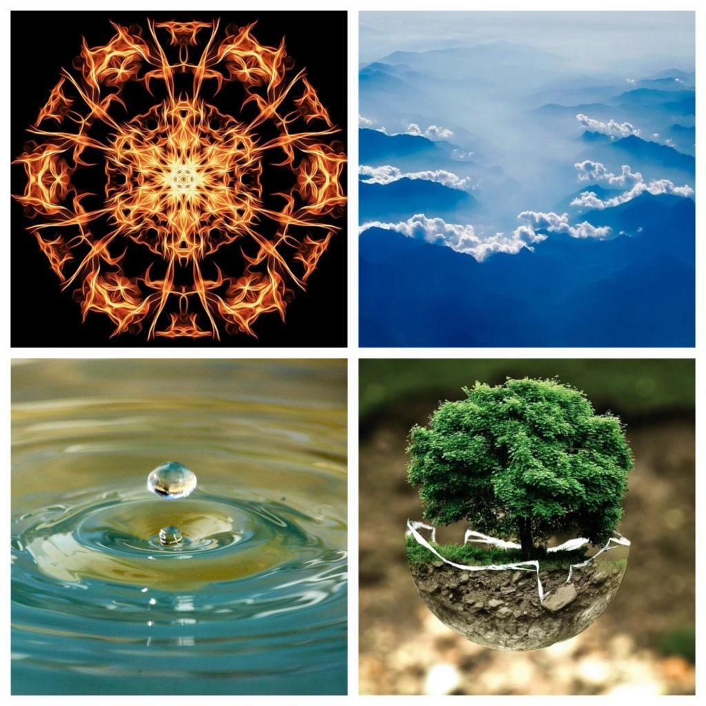 Стихии огонь вода воздух земля