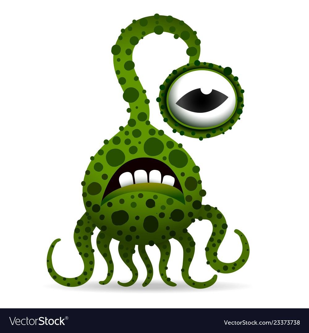 Микробы для детей монстры