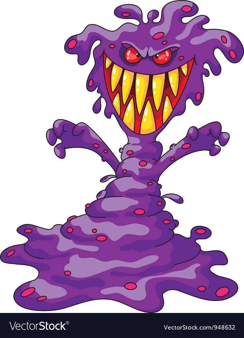 Страшные микробы для детей