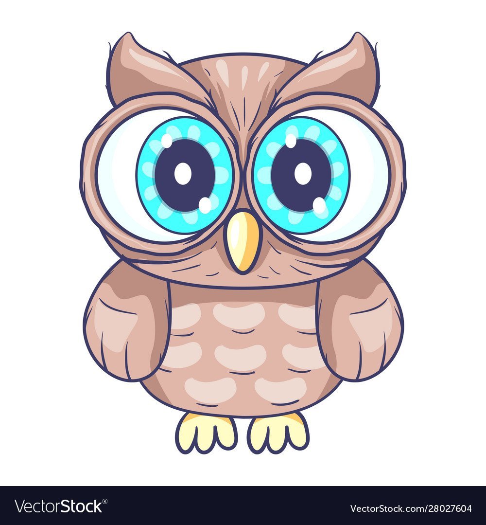 Совенок из мультика