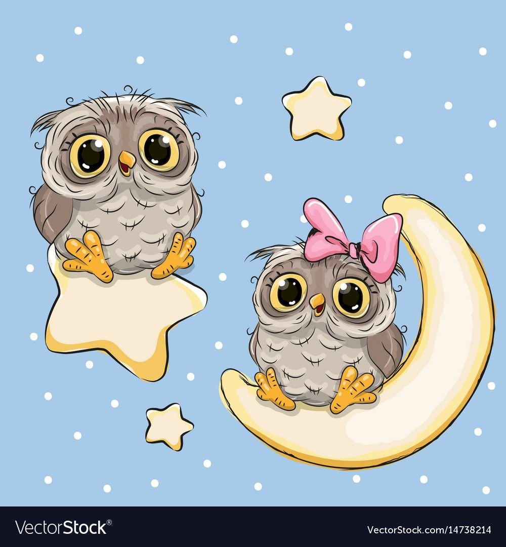 Сова раскраска цветная