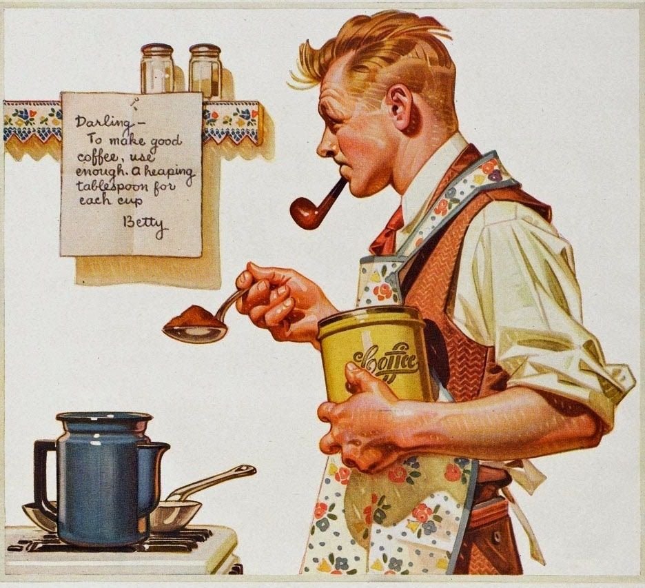 Джозеф Кристиан Лейендекер завтрак