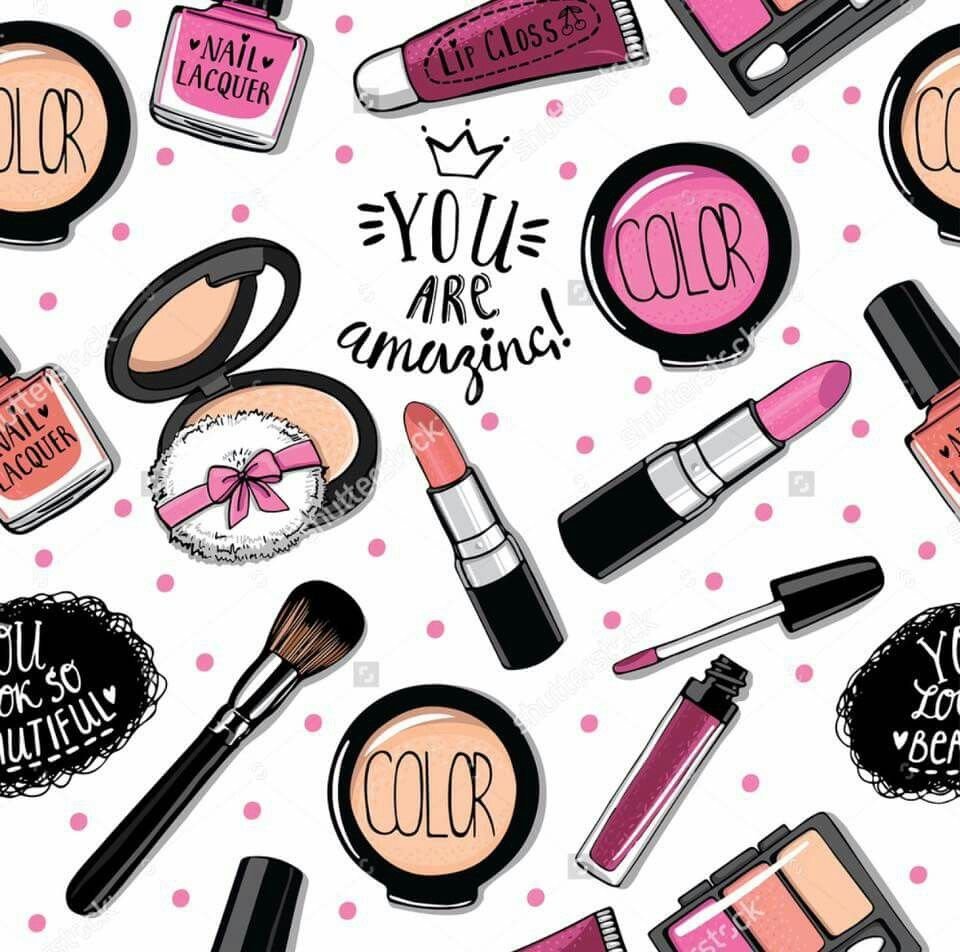 Кисть Косметик печать