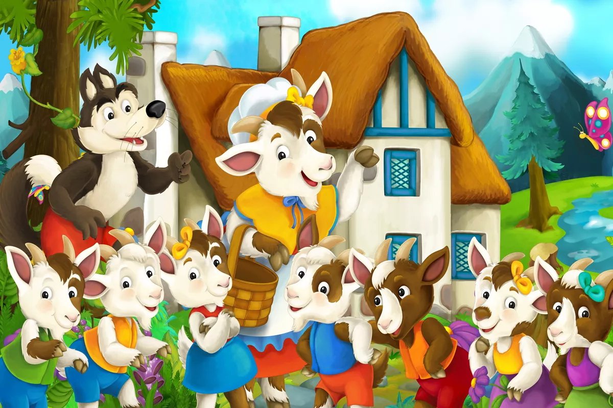 РНС «волк и семеро козлят»