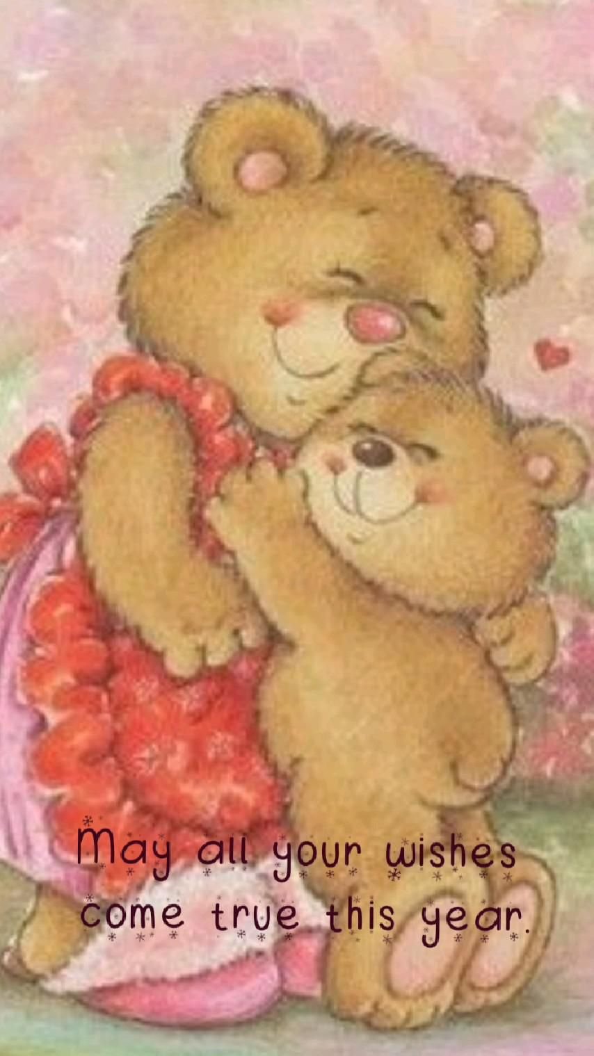 Мишка с мамой