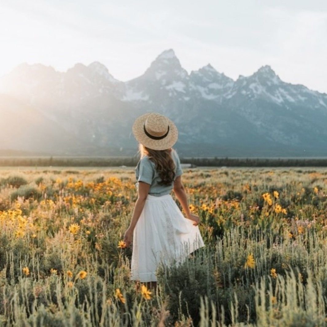 Красивые девушки природа Инстаграмм