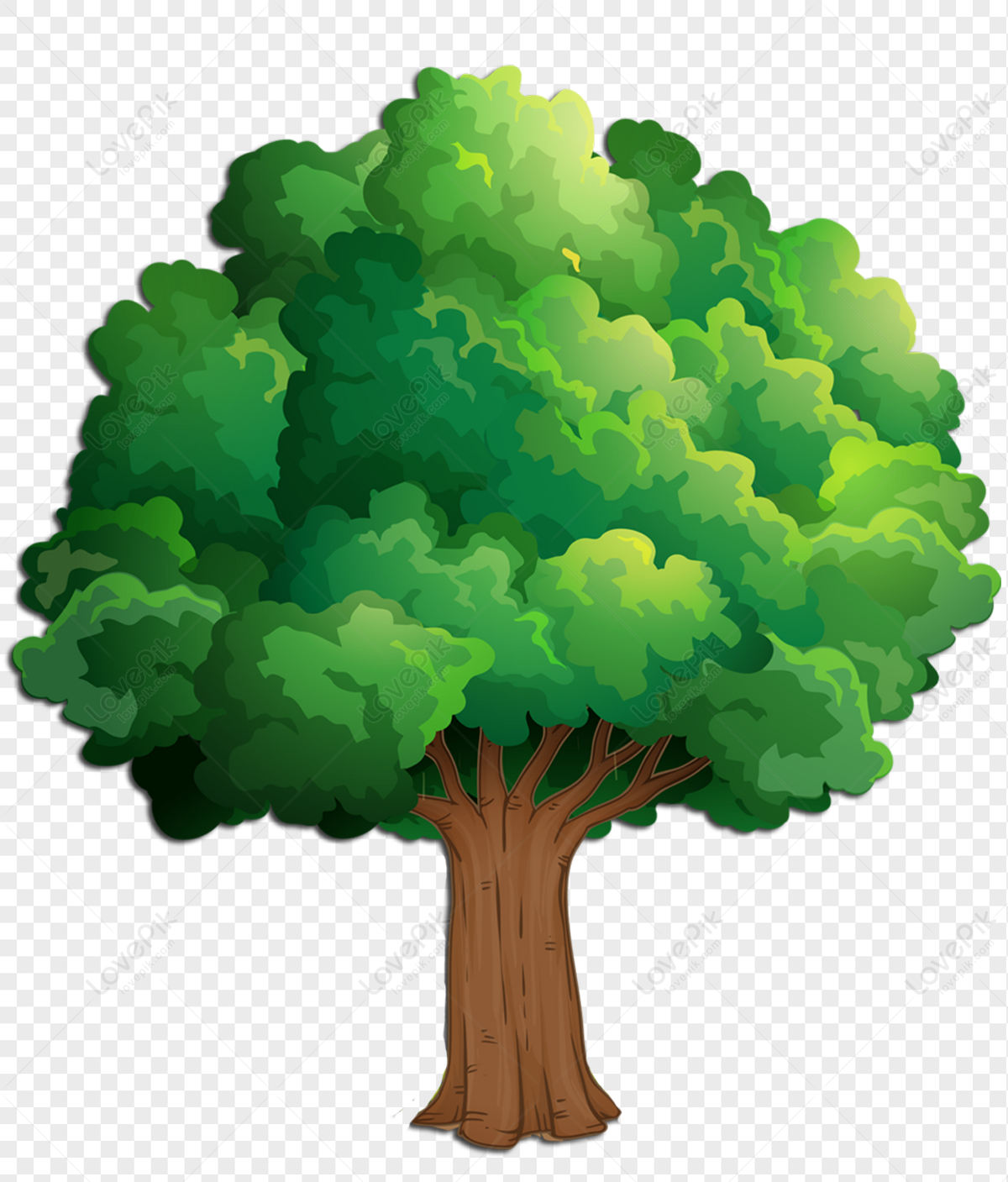 Картинки деревьев для детей цветные красивые