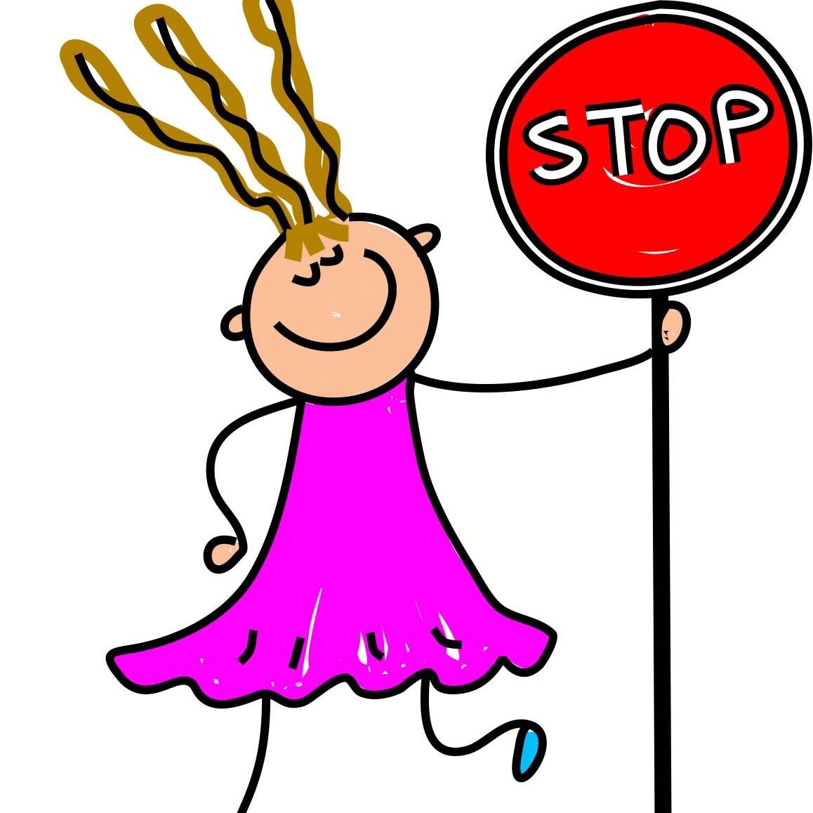 Смешной знак стоп