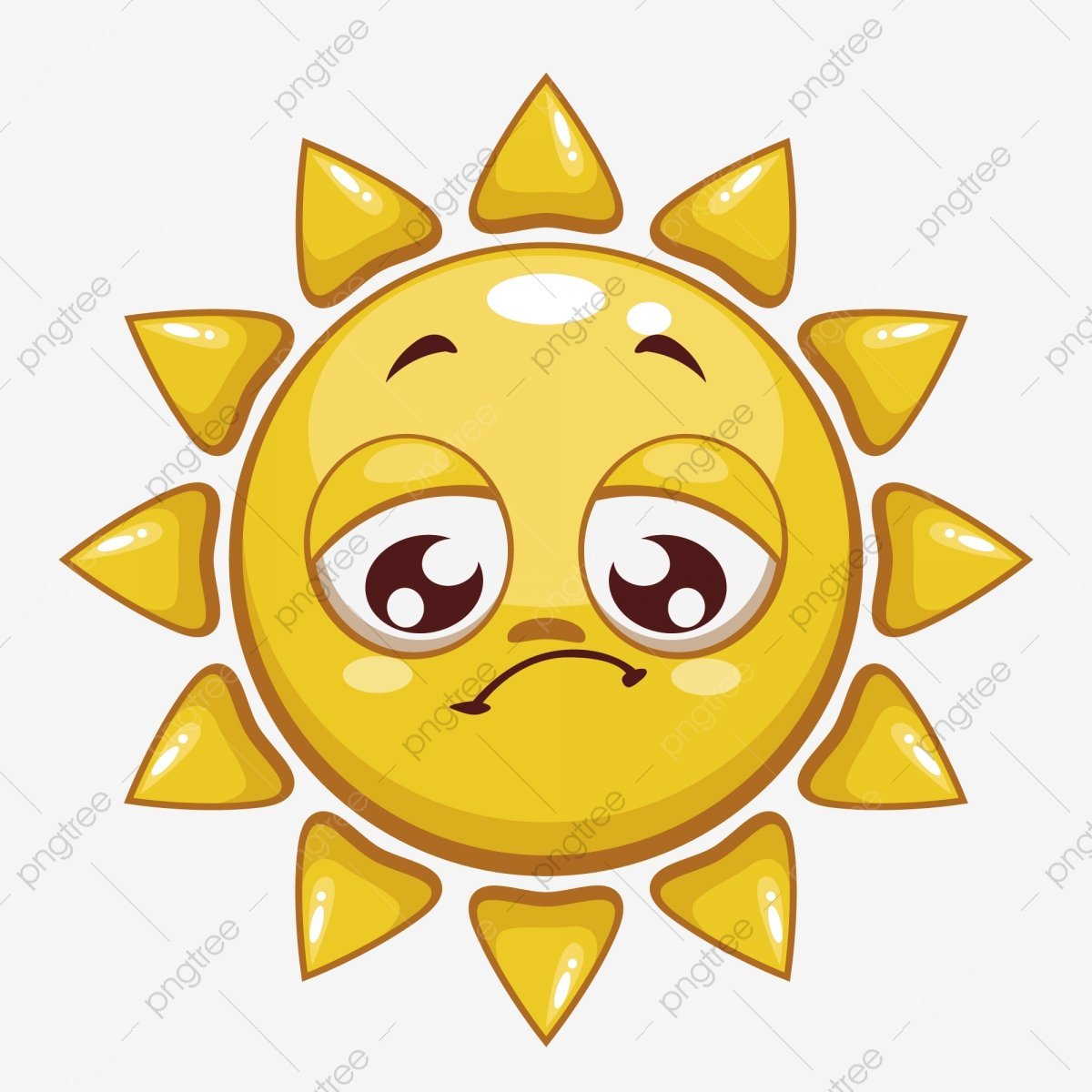 Веселое и грустное солнышко