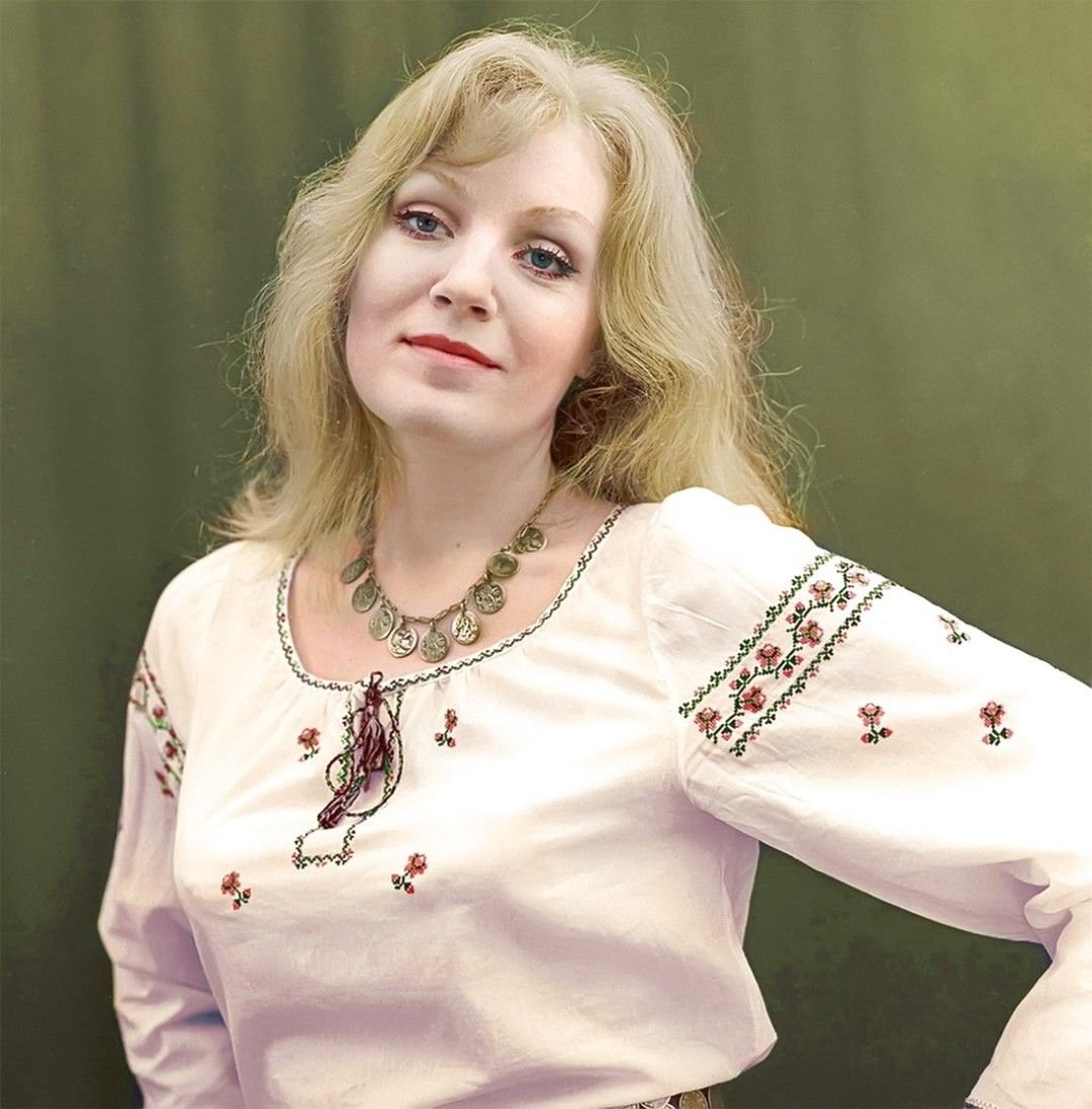 Анна Герман в молодости