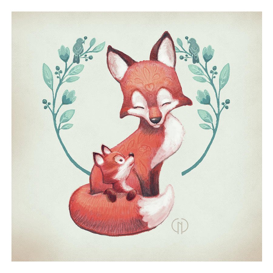 Лисица в круге