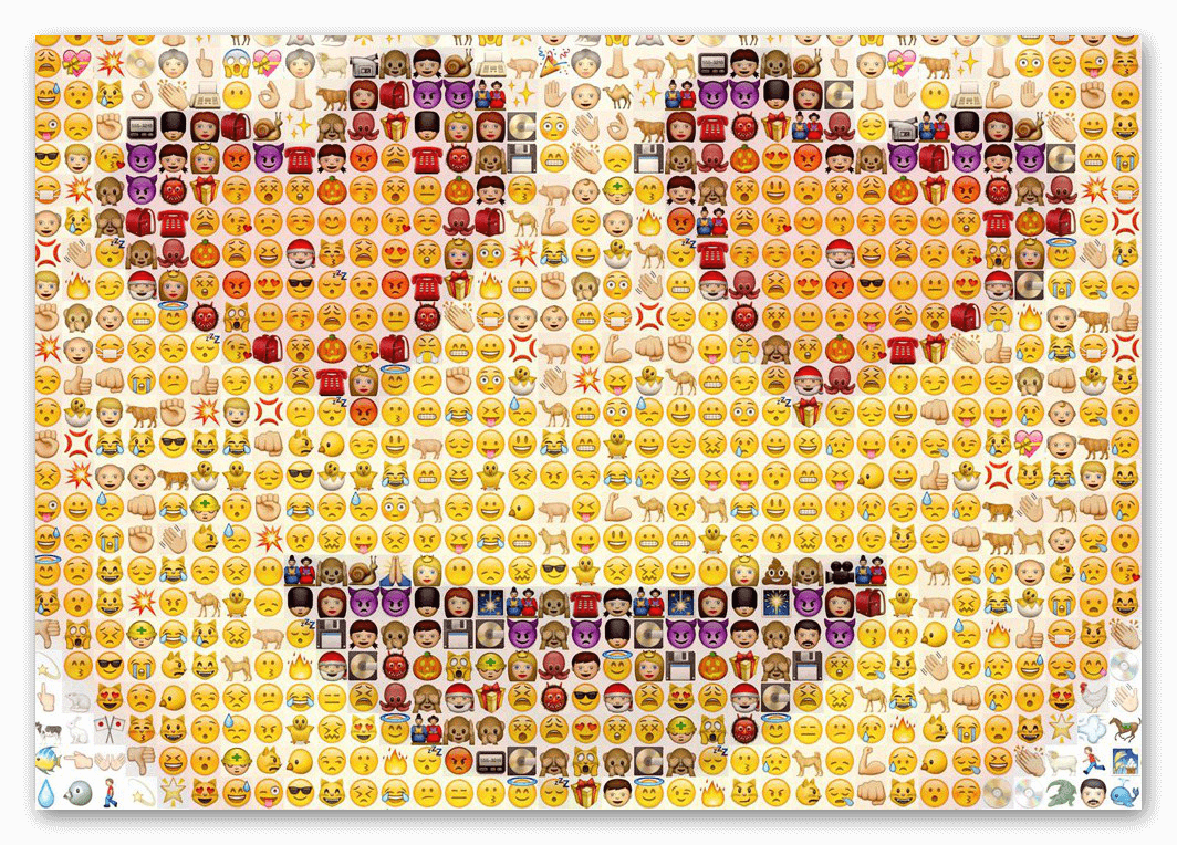 Картина из смайликов