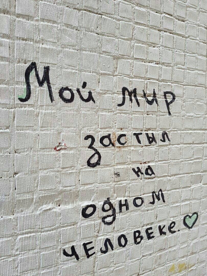 Надписи на стенах