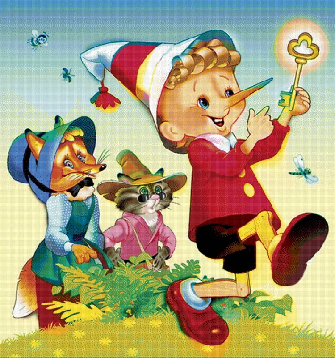 Золотой ключик Буратино