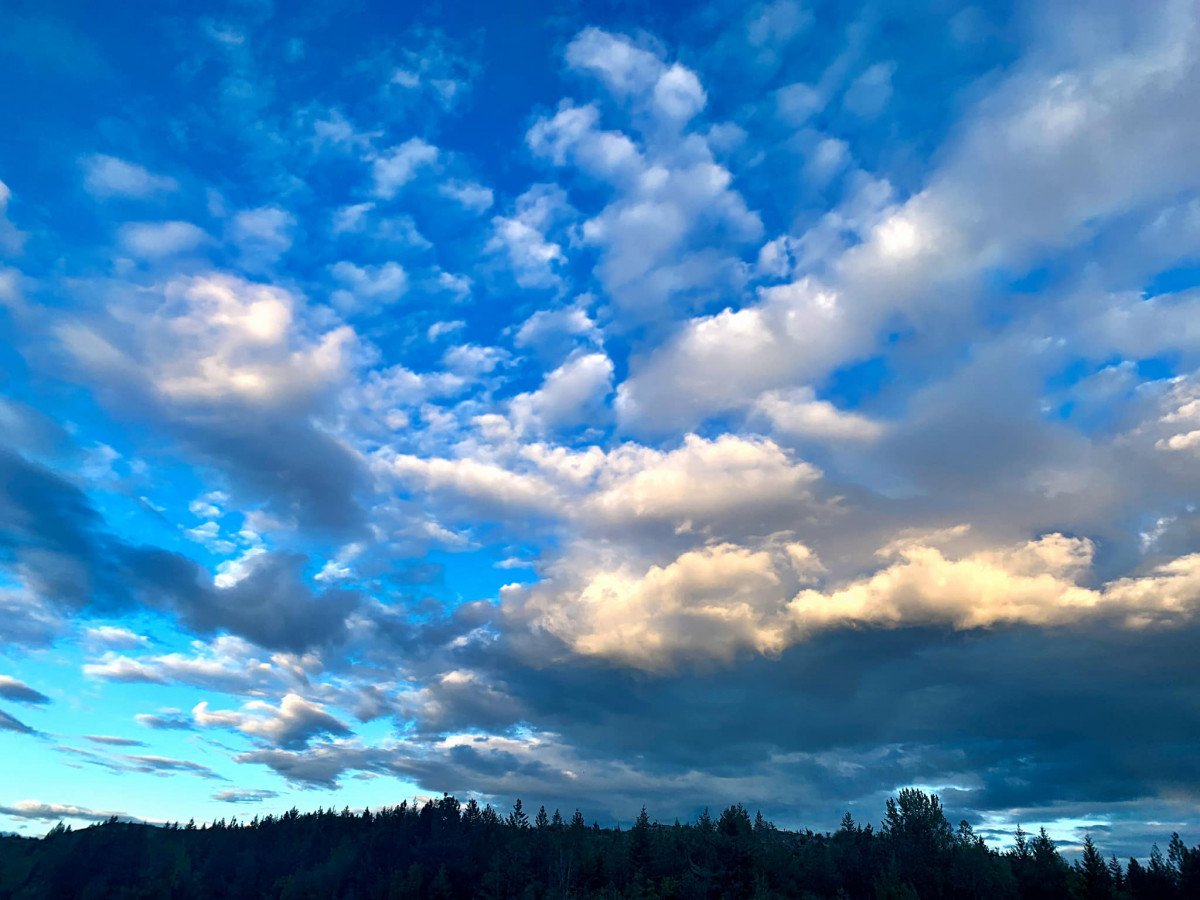 Небо с облаками