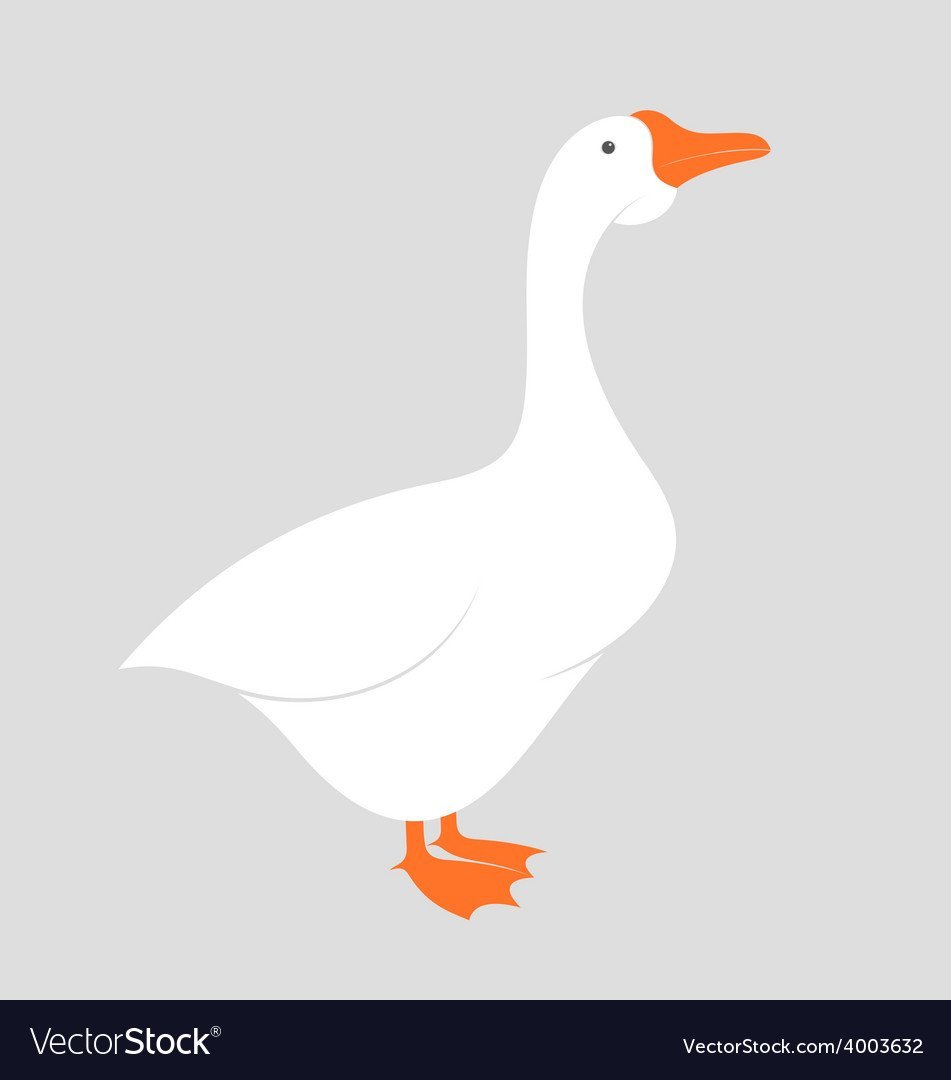 Гусь белый символ