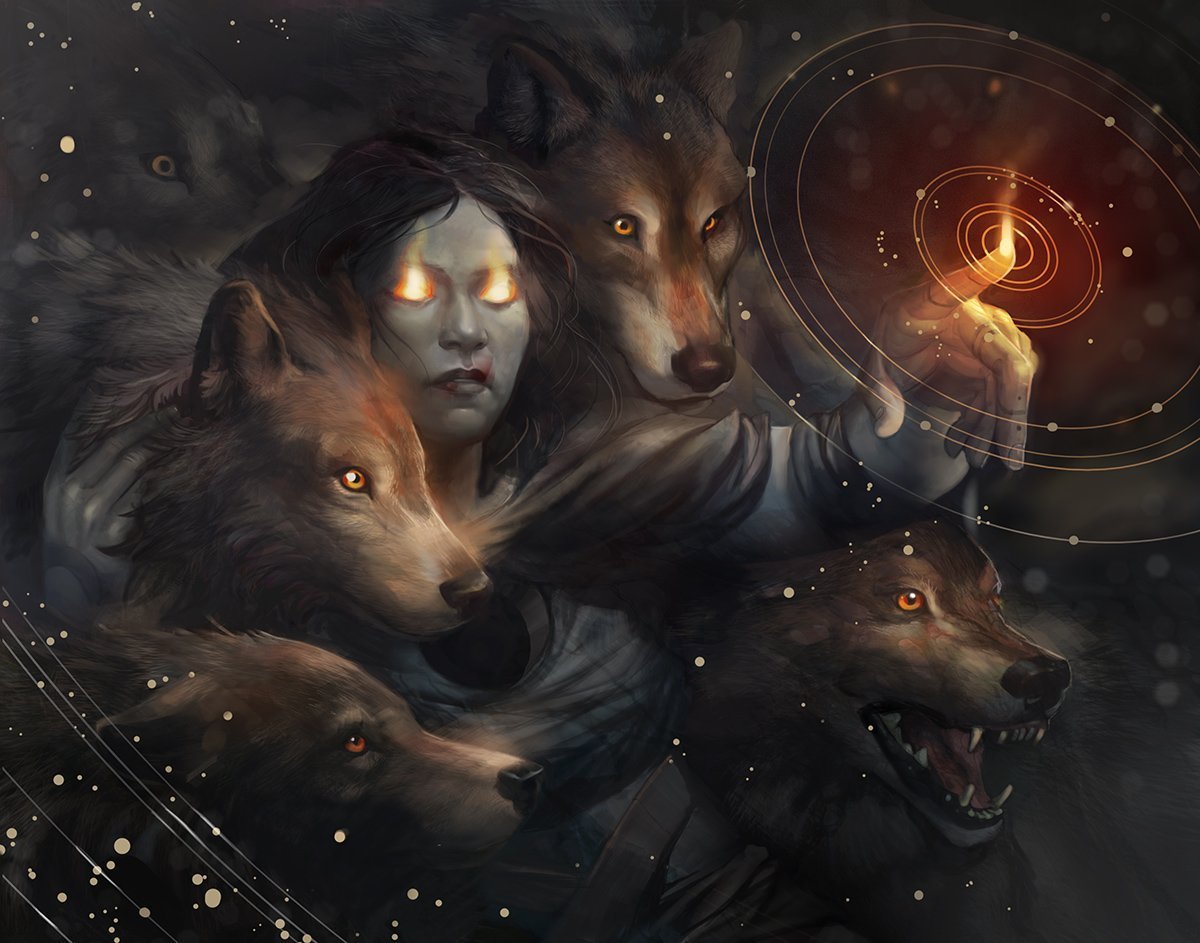 Волк фэнтези